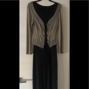 One piece vintage maxi dress